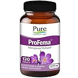 ProFema by Pure Essence Labs - Natural Menopause Relief Vitamins for Hormone Balance and Hot Flash Support - 120 Capsules