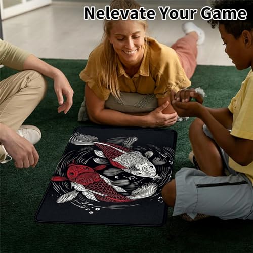 Image of Card Mat for MTG & TCG Playmat,Koi Fish