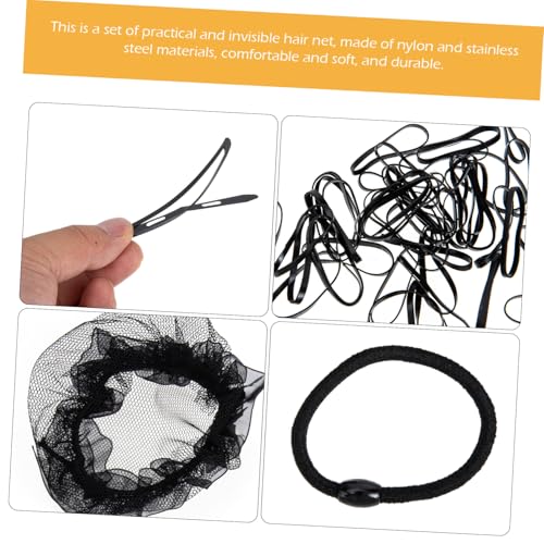 Filet chignon invisible résistant, maille fine pour chignon - 6
