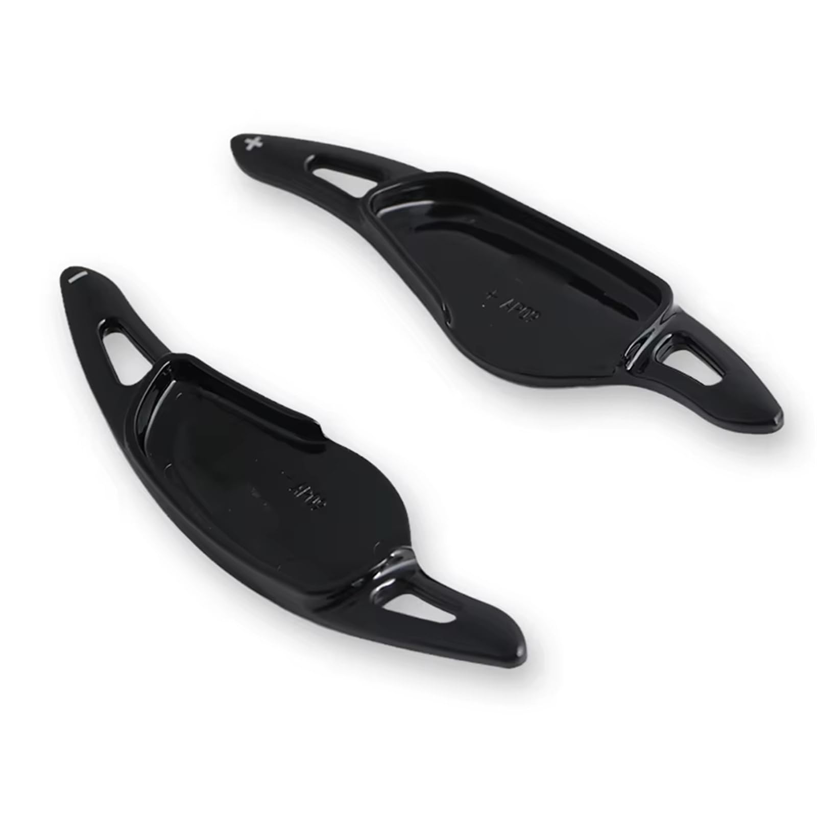 VTICEDZJB Compatible with 5 Series G30 G31 2017 2018 2019 for M5 F90 X3 G01 X4 G02 2018 2019 Paddle Shift Car Steering Wheel Paddle Shift Extension Shift Paddle(Black)
