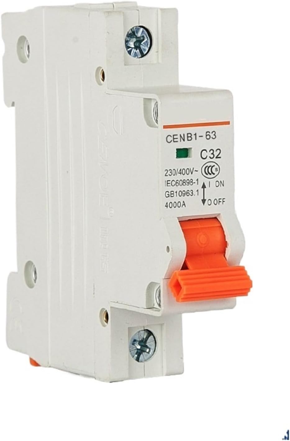 1P Mini circuit breaker DZ47 electric circuit breaker switch with overload and short circuit protection 240V 16A 32A 63A(63A)