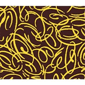 Pfeil & Holing Chocolate Transfer Sheet - Threads - Gold
