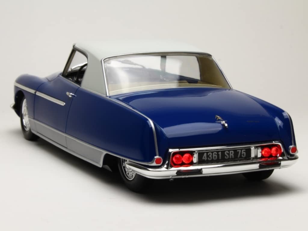 - Miniature car 1/18 compatible with CITROEN DS Chapron Le Dandy - with cream colored roof and bright lights - 180101 - Image 3