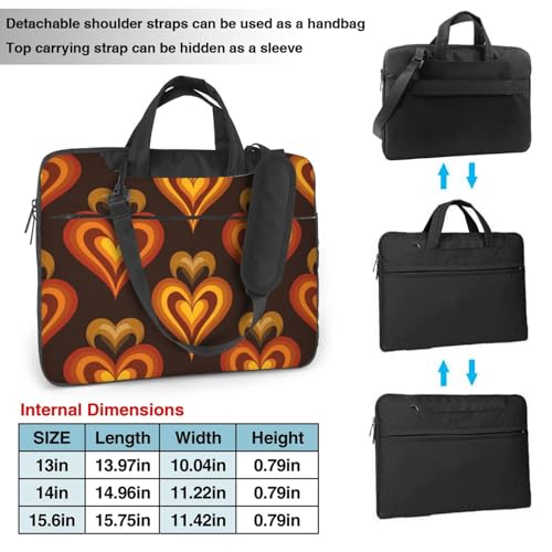 Maletín para portátil 15.6 pulgadas impermeable marrón miniatura 4