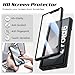 Doeshine for Samsung Galaxy Z Fold 6 Case with Kickstand & Front Screen Protector, [Support Wireless Charging] Magnetic Hinge Protection, Military-Grade Shockproof Protective Phone Case Cover (Black)