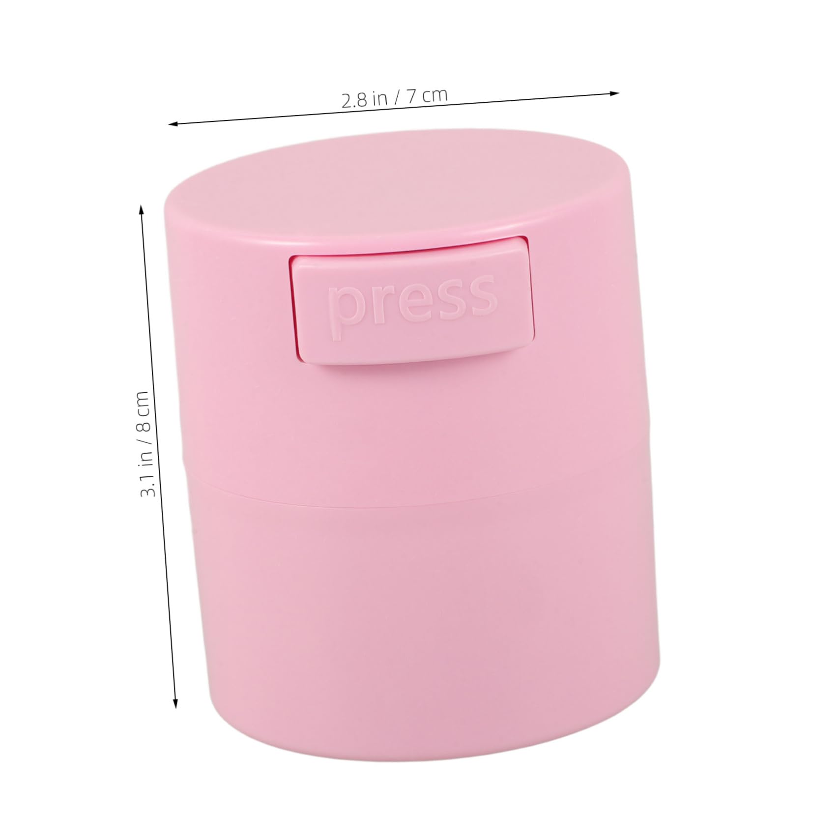 minkissy Eyelash Extension Adhesive Jar Vacuum Sealed Lash Storage Container Lash Tool Organizer