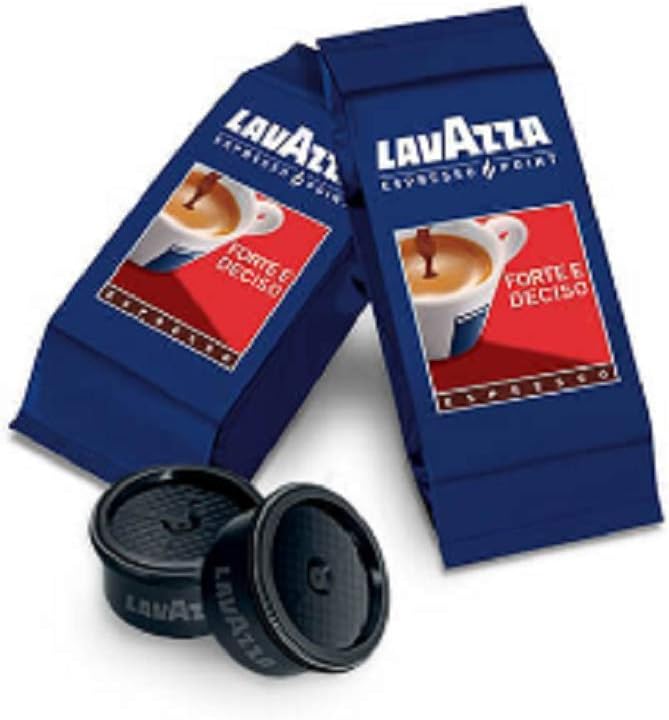 Lavazza Espresso Point Capsule Caffè Espresso Forte e Deciso, 50 Astucci da 2 Capsule, 100 Capsule - Immagine 1