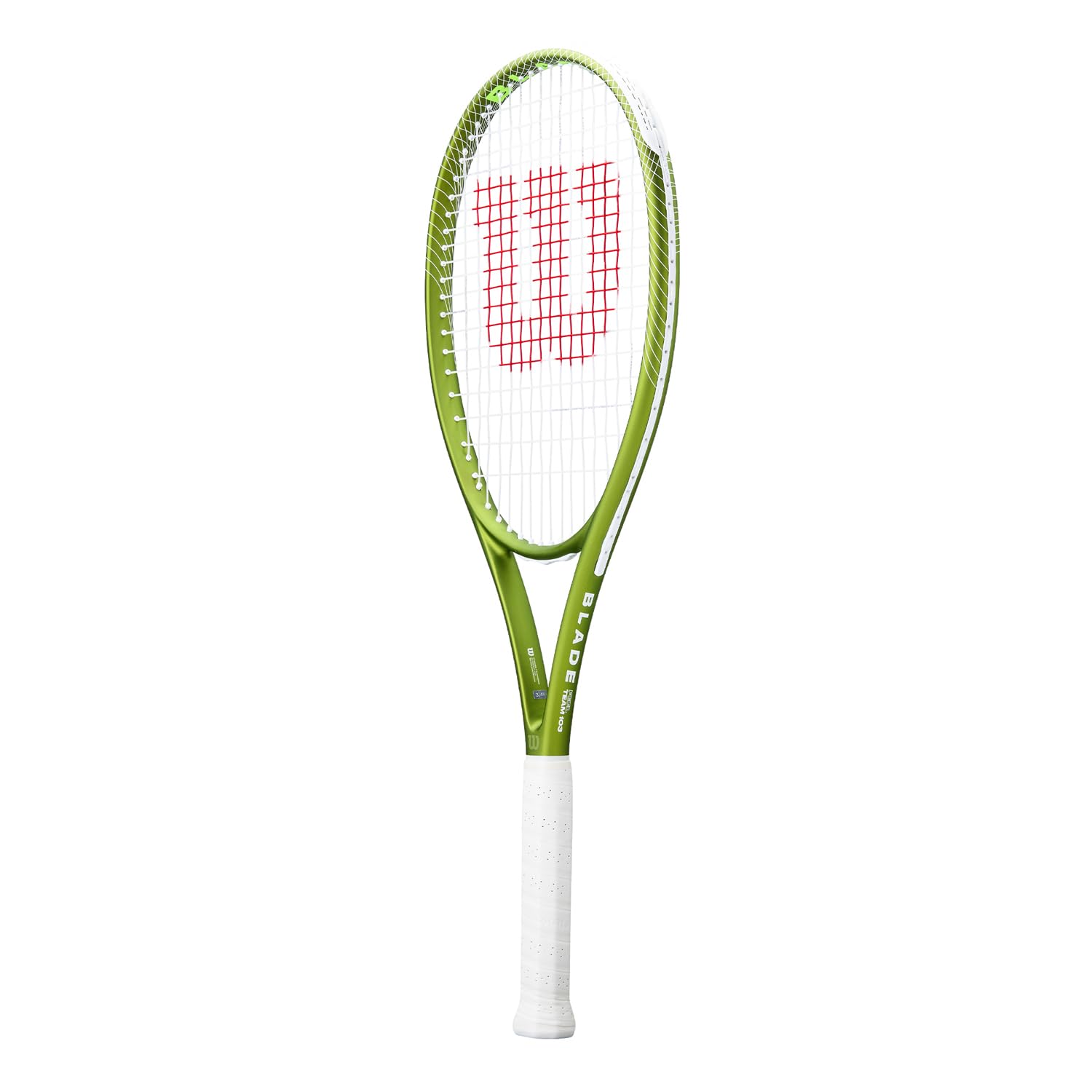 Wilson Racchetta da Tennis Blade Feel Team 103, In Composito Resistente per Potenza e Controllo, Verde, Grip 2