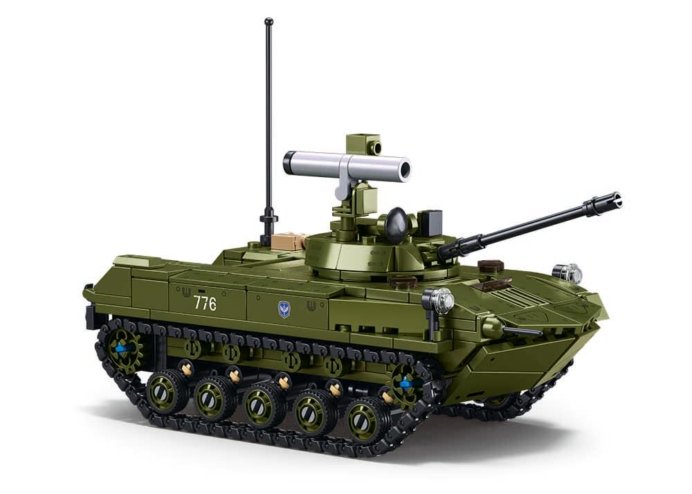 Sluban M38-B1250 BMD-2S Vehículo blindado aerotransportado, 516 Piezas