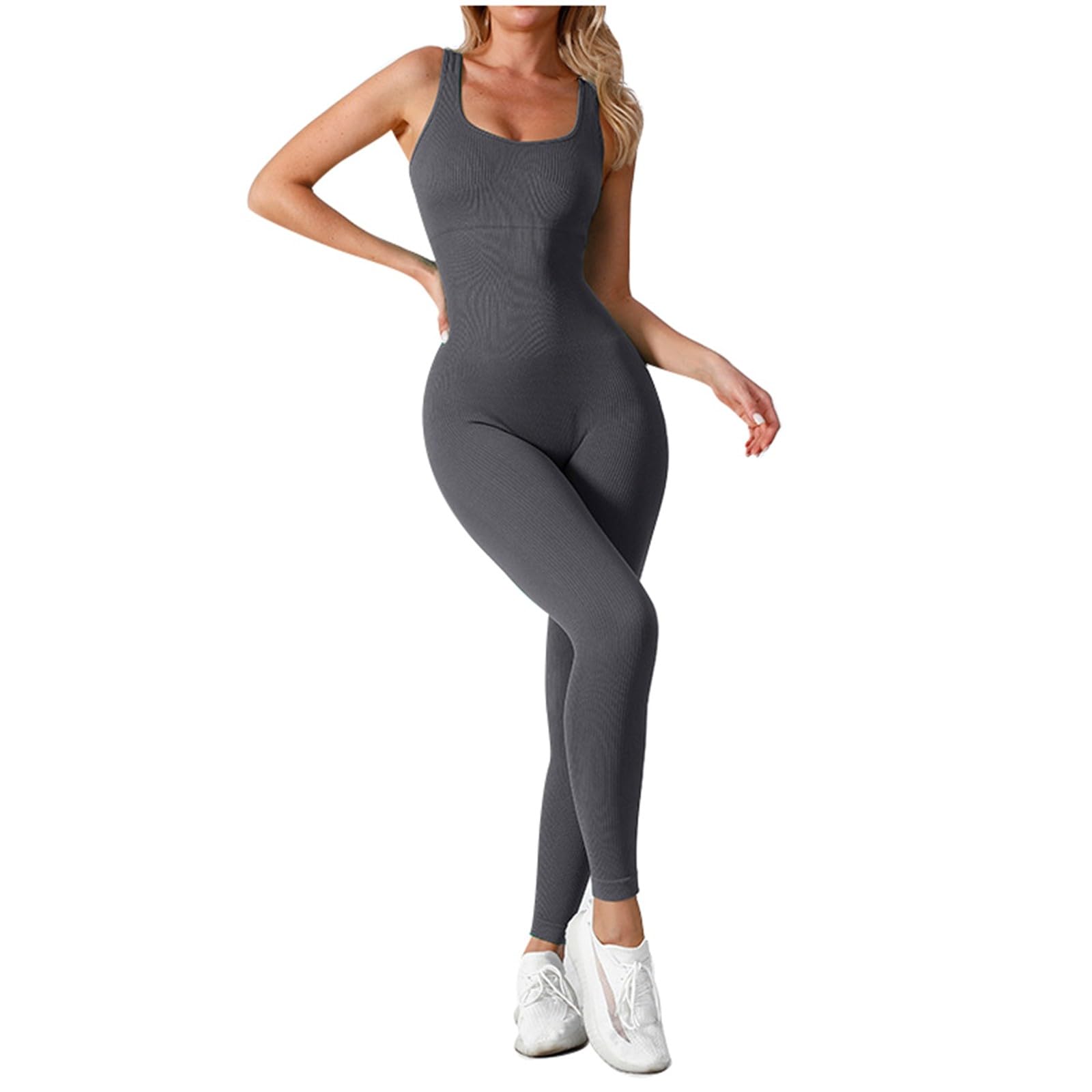 Generisch Catégorie de produit : combinaison élégante pour le fitness et le yoga avec coupe sans couture pour les femmes actives