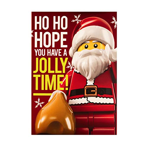 Hallmark Weihnachtskarte Für Den Sohn – Mittelgroß Mit Weihnachtsmann-Motiv Und Glitzer