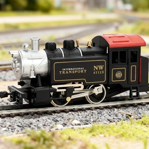 HO Scale 0-4-0 Powered Steam Locomotive (12V) Metal Wheelsets, Factory Installed Knuckle Couplers, Classic Industrial & Yard Switcher Locomotive Only