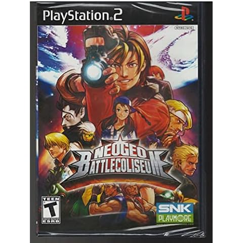 NeoGeo Battle Coliseum - PS2 Cover