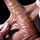 GKLWEJ Realistischer DìḷĐò mit Starkem Saugnapf, 21.5cm Weichen Zwei Layer Silikon Penis Echten Venen und Prallen Hoden für Frauen und Männer Echte Penis Nachbildung Gefühls Echt