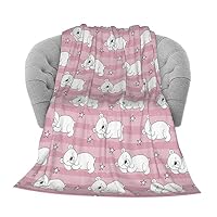 Coperta In Pile Di Flanella Morbida 127x101 Cm - Per Divano, Letto, Viaggio, Regalo