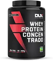 WHEY PROTEIN CONCENTRADO - POTE 900G Sem Sabor - Pote 900g