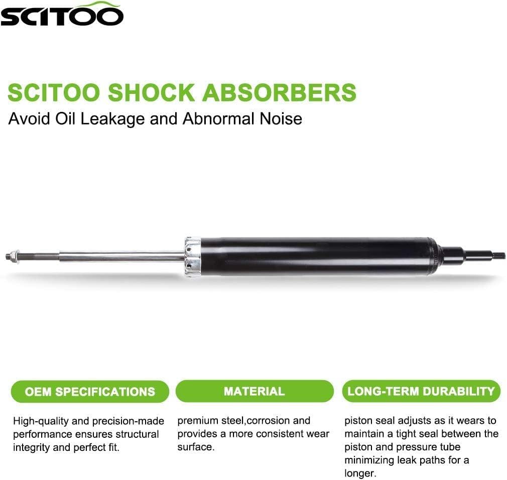 SCITOO Rear Shocks Set of 2, Shocks Absorbers and Struts Fits 08-13 for 128i,08-13 for 135i,06 for 325i,07-11 for 328i,06 for 330i,09 10 11 for 335d,07 08 09 10 11 12 13 for 335i,11 12 13 for 335is