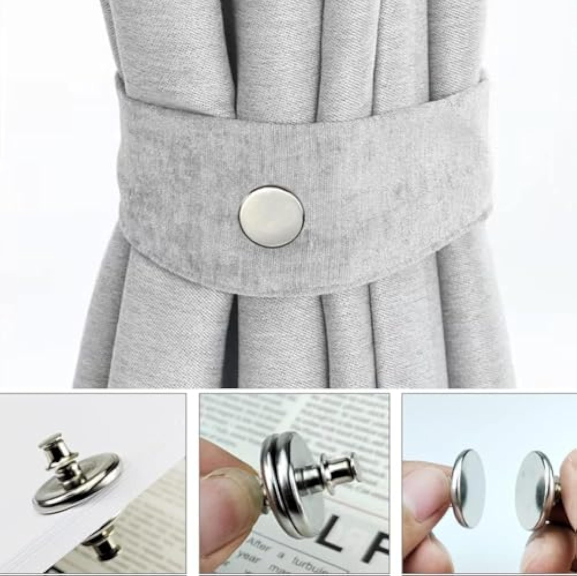 Magnetic Curtain Door Button