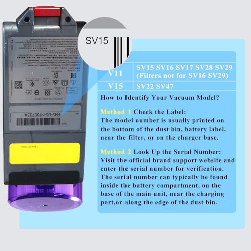 BOTKK 25.2V 10000mAh Replacement for Dyson V11 V15 Click in Battery Part No. 970938-01 SV15 SV16 SV17 SV22 SV28 SV29 SV47 970425-01 (NOT for V11 Screw-in SV14 Battery) by BOTKK - Image 4