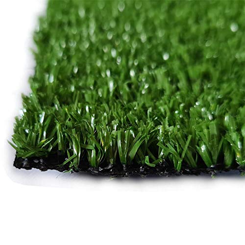 Foxx Kunstrasen 100x500 – Wetterfester Outdoor Teppich in Grün für Balkon, Terrasse & Garten | Robuster Teppichboden als Rasen-Alternative