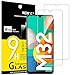 NEW'C 2 Stück für Samsung Galaxy M32 5G für Panzerglas, Frei von Kratzern, 9H Härte, HD Displayschutzfolie, 0.33mm Ultra-klar, Ultrabeständig