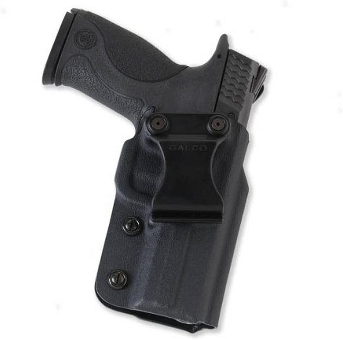 Galco Triton Kydex IWB Holster, Compatible with Kimber 1911 3-Inch, Colt, Para, Springfield, Black, Right-Hand