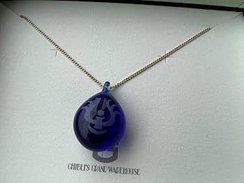 【送料無料】ジブリパーク 飛行石 ネックレス ブルー 送料無料】ジブリパーク ジブリの大倉庫限定 飛行石ネックレス