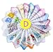 Dillian Womens Vintage Floral Wedding Party Cotton Handkerchiefs,30pcs