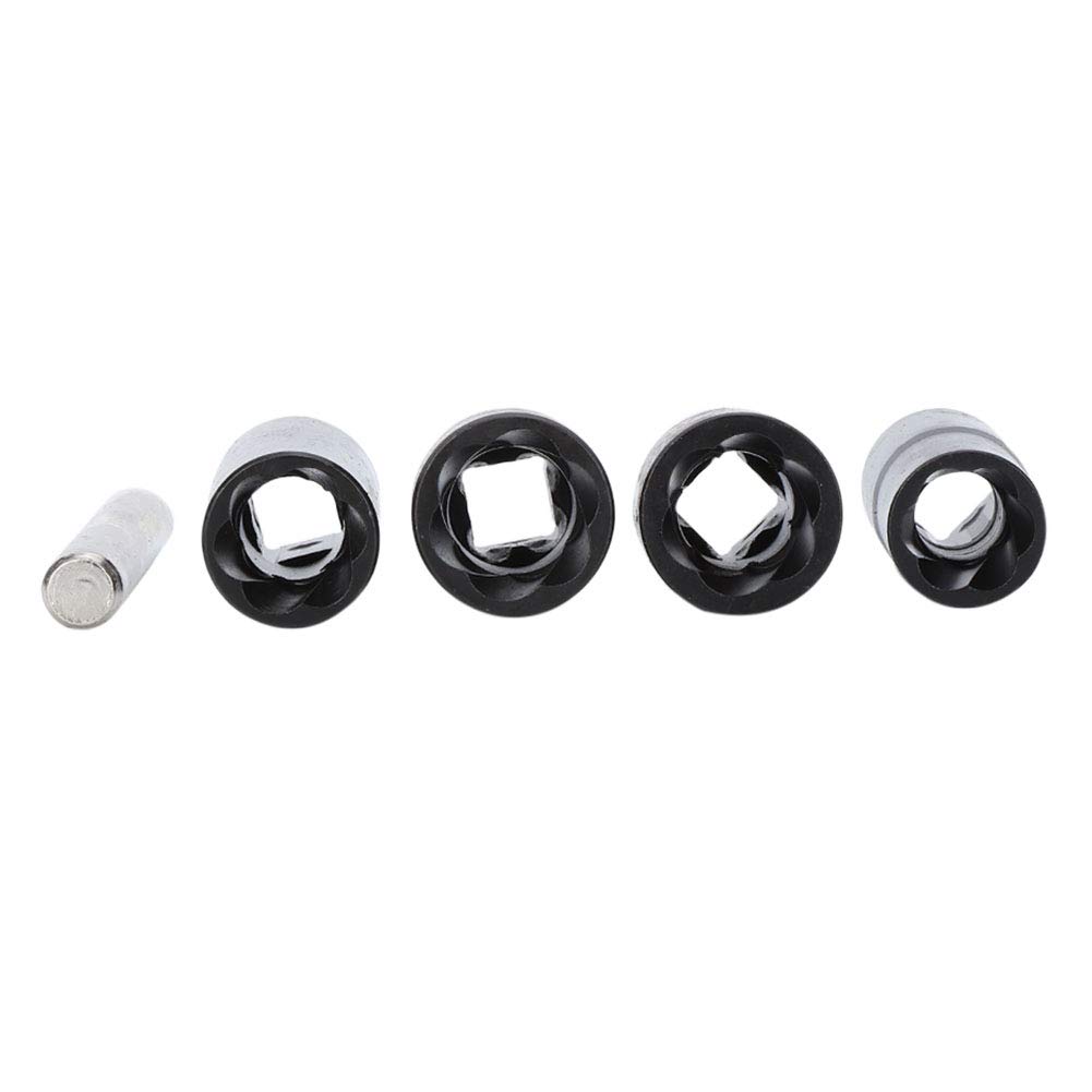 EBTOOLS Lot de 5 clés à douille pivotantes de 21 mm pour extracteur d'écrous de sécurité
