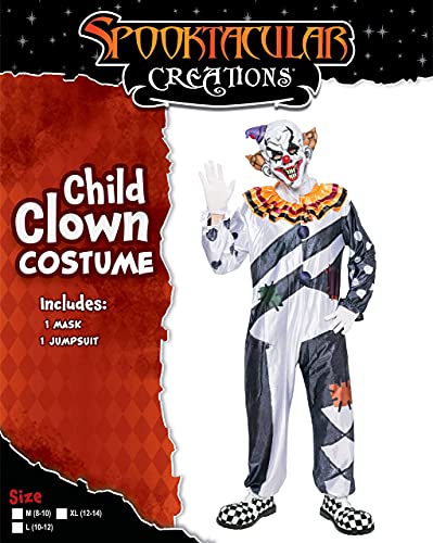 Spooktacular Creations Clown Child Costume (Extra Large(12-14Yr)) #TOP2