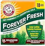 Arm & Hammer Cèdre de chat frais pour toujours, MultiCat 18lb, Animaux acceptés avec les huiles essentielles
