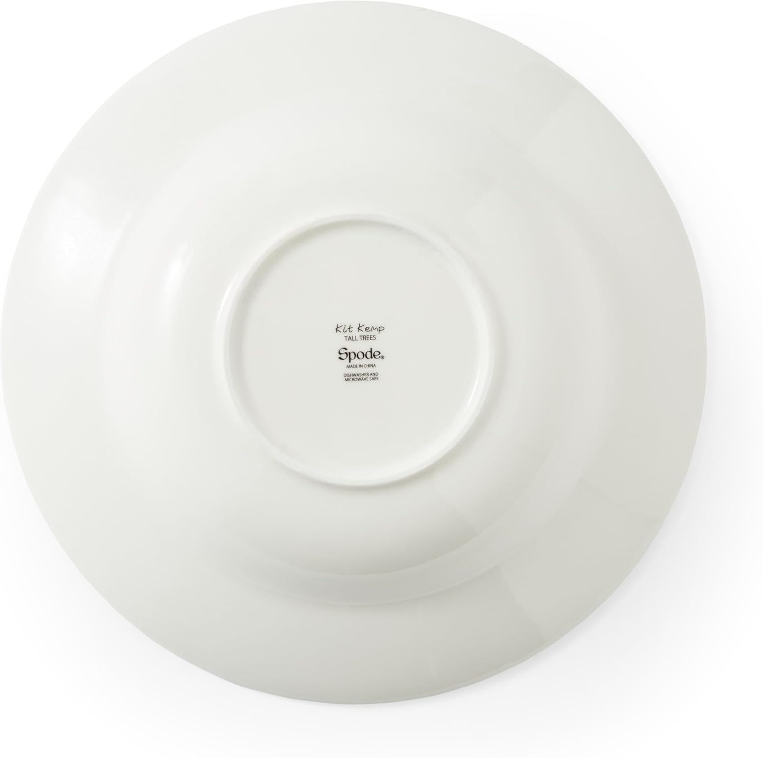 Spode Kit Kemp Tall Trees 10.5" Bowl | Enchanted Forest Design | Porcelain | Dishwasher and Microwave Safe | Ideal for Pasta, Cereal, Soup, and Fruit | Home & Gathering Use