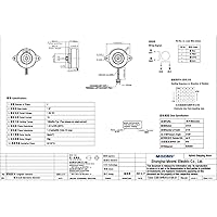 HOCENWAY Moons NEMA14 36MM 17MM Enhanced Stepper Motor Compatible with Orbiter Extruder Sherpa Extruder, Ender 3 Pro/Voron 2.4/BLV/CR10 3D Printer Direct Drive Upgrade – Ansicht 7