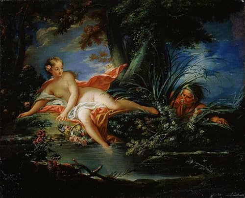 Tableaux peinture sur toile de François Boucher, finition premium 60x90cm