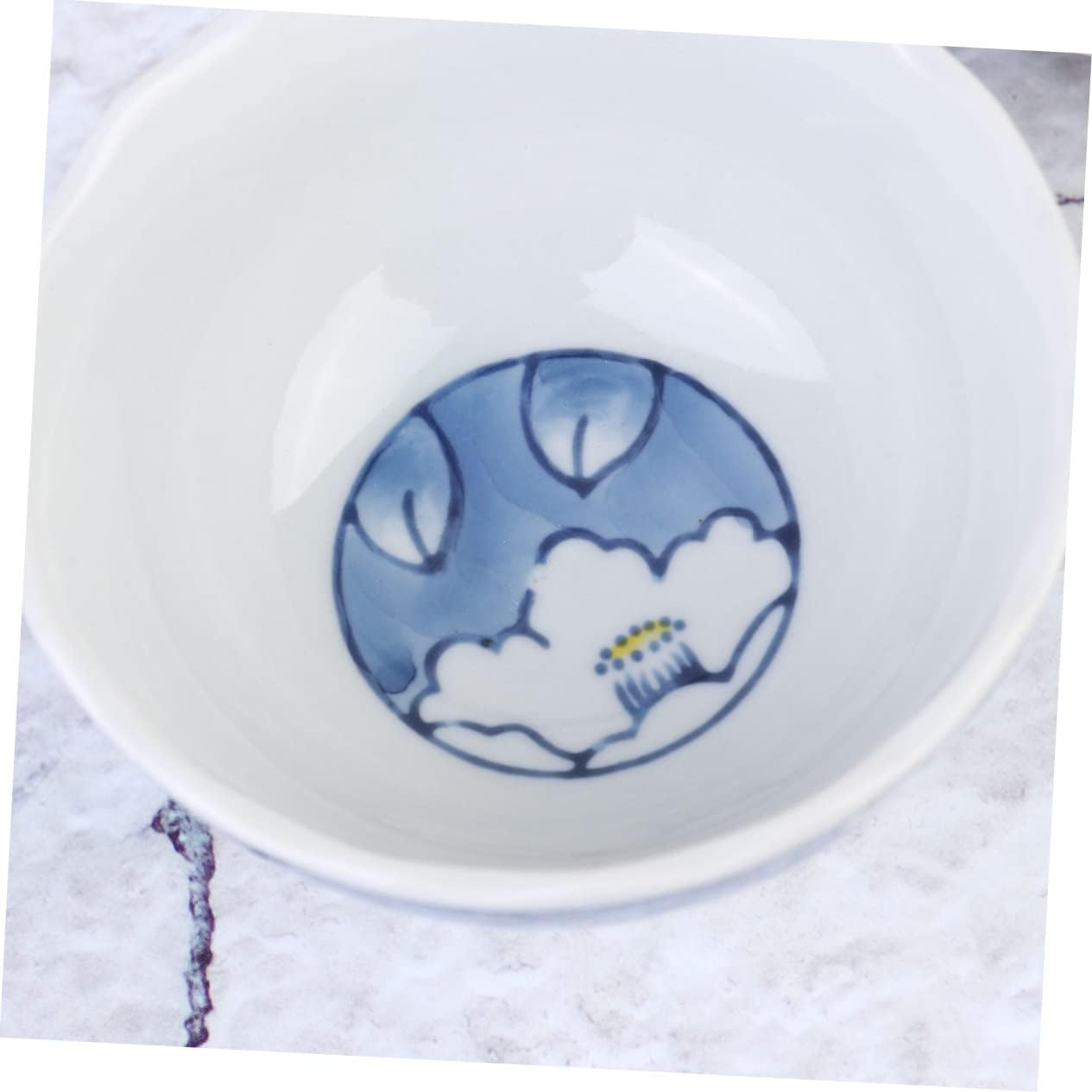 Trifle Bowl Ceramic Rice Bowl High Cooking Bowls Japanese Style Bowl Ceramic Cereal Bowls Japanese Soup Bowl Porcelain Soup Bowl Pasta Bowl Ceramic Desserts Bowls Food ice Cream Bowl