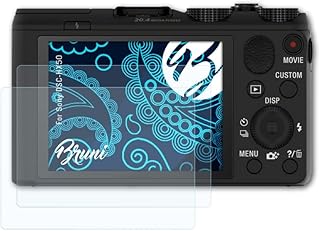 Bruni Screen Protector compatible with Sony DSC-HX50 Protector Film, crystal clear Protective Film (2X)