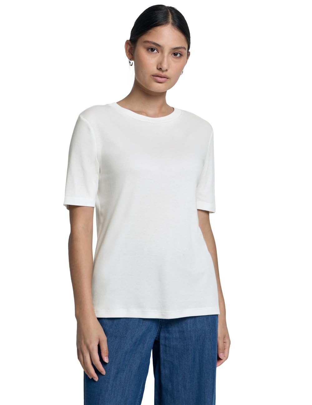 Street One Studio Damen Basic Kurzarmshirt