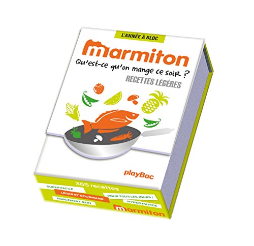 Télécharger Calendrier 365 recettes légères Marmiton - L'Année à Bloc Gratuit