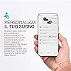 JLab Go Air Pop+ Cuffie Bluetooth In Ear Piccole, Auricolari Senza Fili, 35H+ di Autonomia, IP55 True Wireless Earbuds con Microfono, Applicazione, Dual Connect, Custodia Ricarica, Nero Mezzanotte