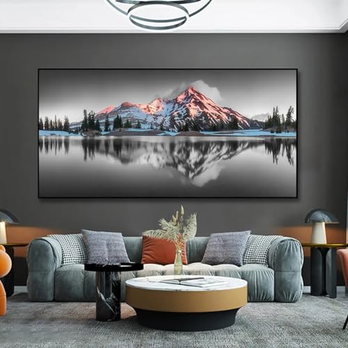 Toile nature et paysage moderne pour une décoration de salon zen 80x160cm - 2