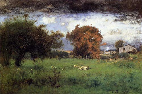Œuvres murales célèbres George Inness peintes à la main par des professeurs