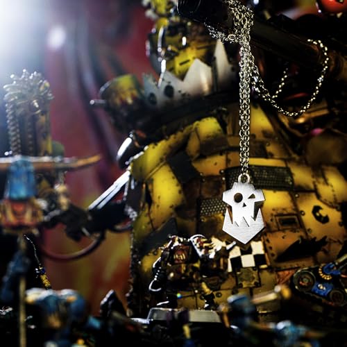 Starforged Men‘s Faction Icon Orks Necklace Pendant 40K Warhammer Game Peripheral2