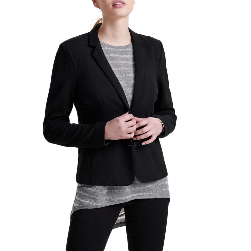Only Women's Noir Blazer Jacket Poptrash Life