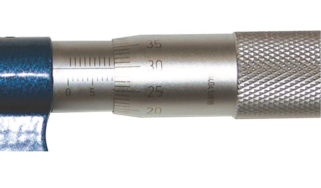 CNC QUALITÄT Bügelmessschraube Messbereich 0-25 mm - mit Messflächen Ø 20 mm