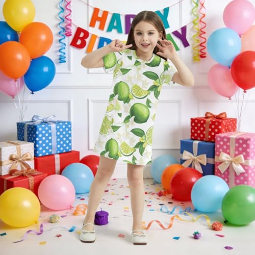 Vestidos para niñas de verano en algodón para tardes de parque y playa 7