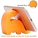 Plinrise Animal Desk Phone Stand, Update Dinosaur Stripe Silicone Office Phone Holder, Creative Phone Ipad Tablet Stand Mounts, Size:1.3