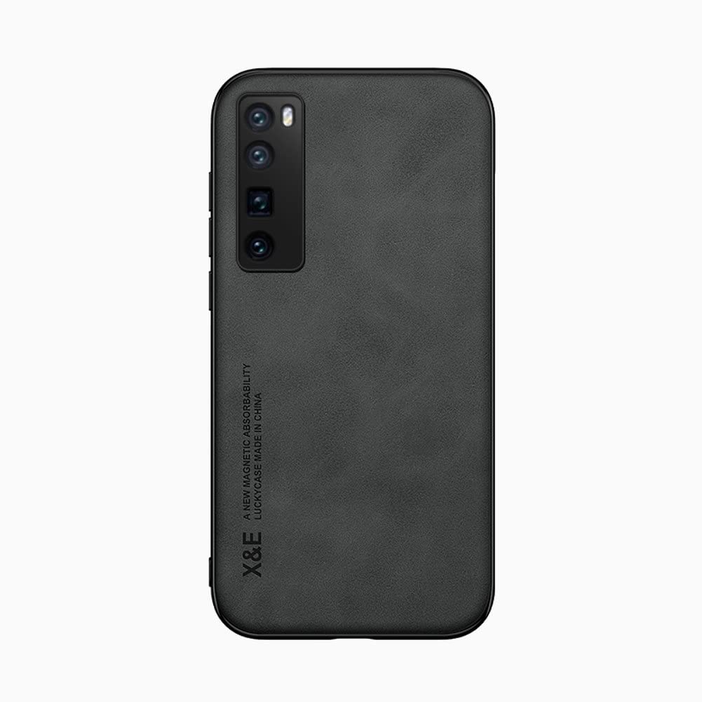 Kepuch Cover Magnetica Per Huawei Nova 10 PRO – Custodia In PU Con Piastra Metallica, Antimpronta, Nero - 4