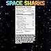 Freeze Dried Gummy Sharks - Premium Freeze Dried Candy Shipped in a Box for Extra Protection - Space Age Snacks Space Sharks Freeze Dry Candy for All Ages (3 Ounce)