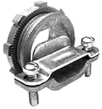 Bridgeport 670-DC2 3/4-Inch Strap-Type Connector, 25-Pack