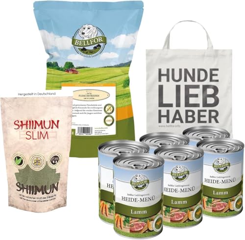 Produktbild von Bellfor Futterset Heide-Menü mit Lamm für kleine Hunde mit Übergewicht - 6 x 400 g